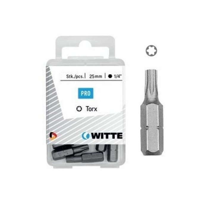 WITTE-PUNTA TORX 15X25MM