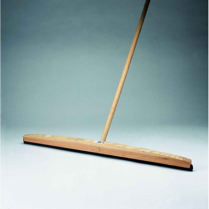 *ESCURREAGUAS CHASIS MADERA 100 cm C/MANGO 1,30x28 cm