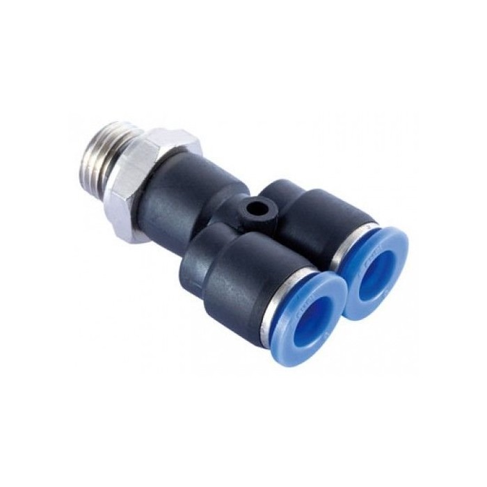 “Y” ORIENTABLE ROSCA MACHO CILINDRICA D.12 G1/4 BSPP