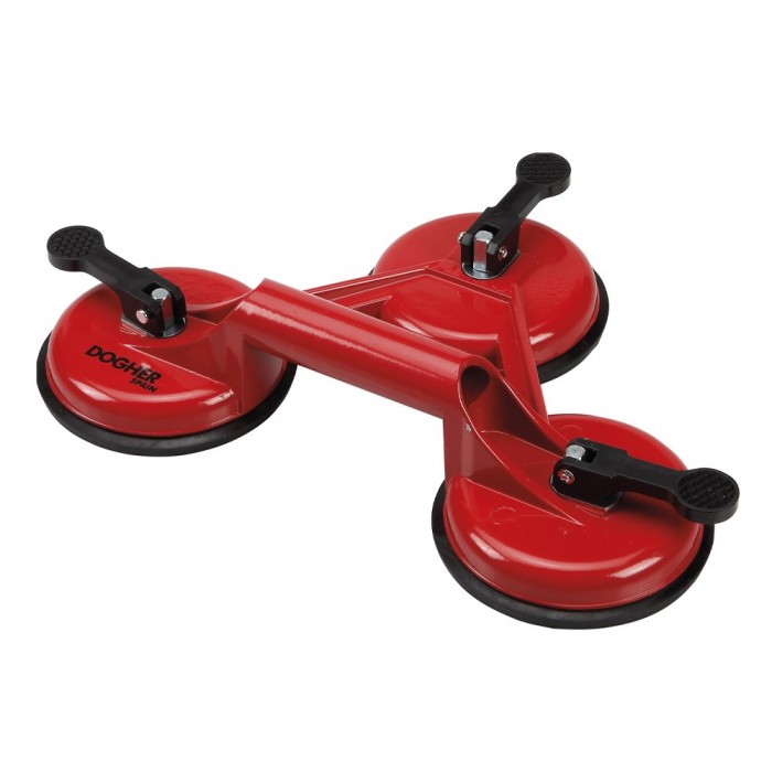 VENTOSA TRIPLE ALUMINIO 100KGS