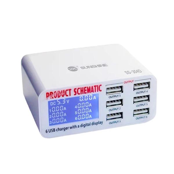 Cargador de Laboratorio con Pantalla Digital SS-304D